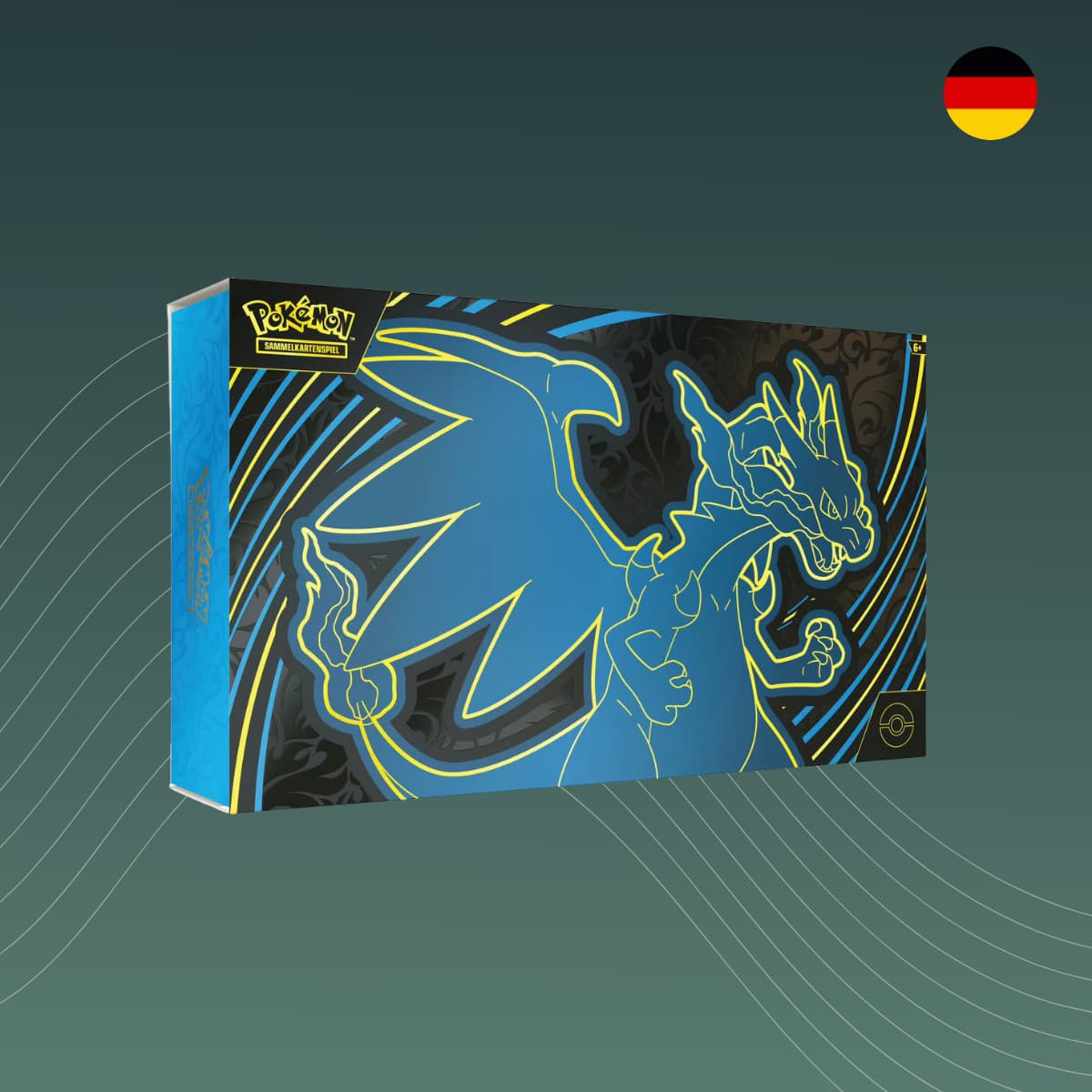 Pokémon Mega Glurak X ex Ultra-Premium-Kollektion Deutsch sealed