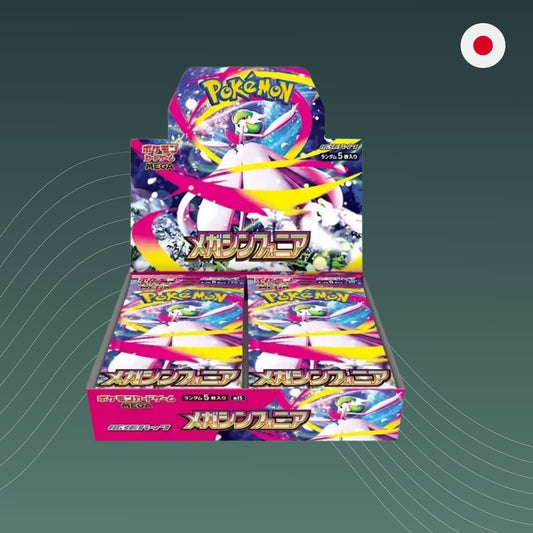 Pokémon MegaSymphonia Display M1S Japanisch neu originalverpackt Booster Set Sammelkarten JP