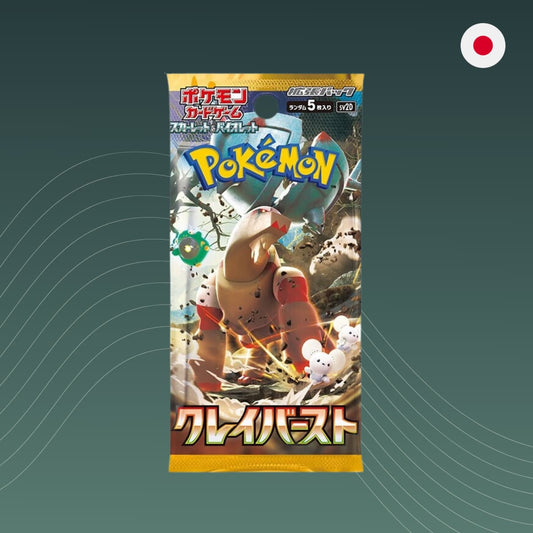 Pokémon Clay Burst Booster sv2d Japanese