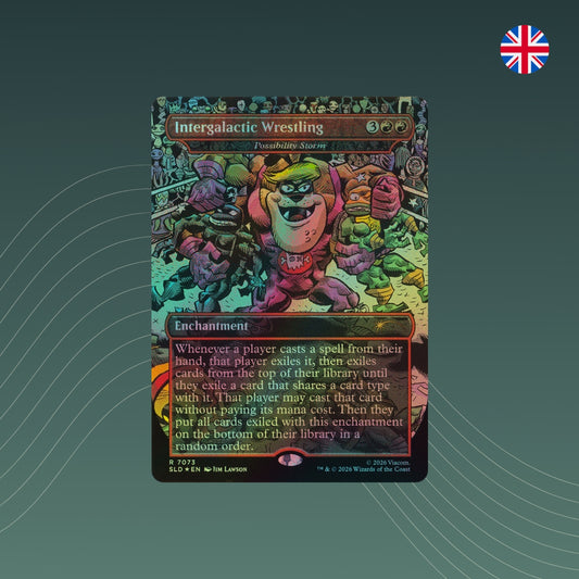 MTG - Possibility Storm / Intergalactic Wrestling - #7073 - Secret Lair x Turtles - Englisch