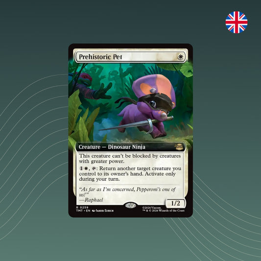 MTG - Prehistoric Pet - #0259 - Teenage Mutant Ninja Turtles: Extras - Extended Art - Englisch