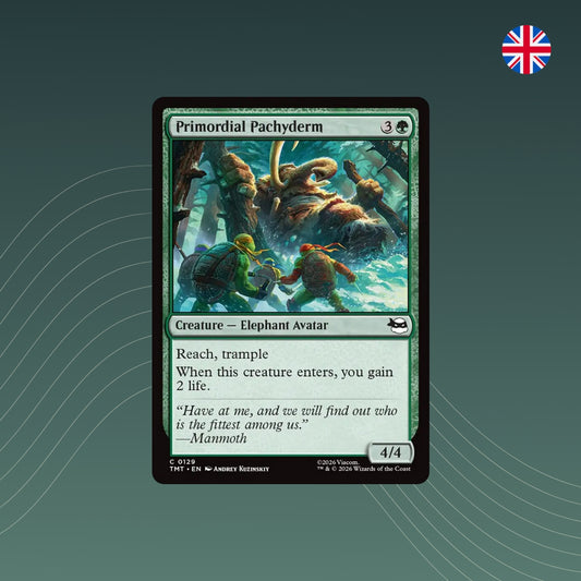 MTG - Primordial Pachyderm - #0129 - Teenage Mutant Ninja Turtles - Englisch