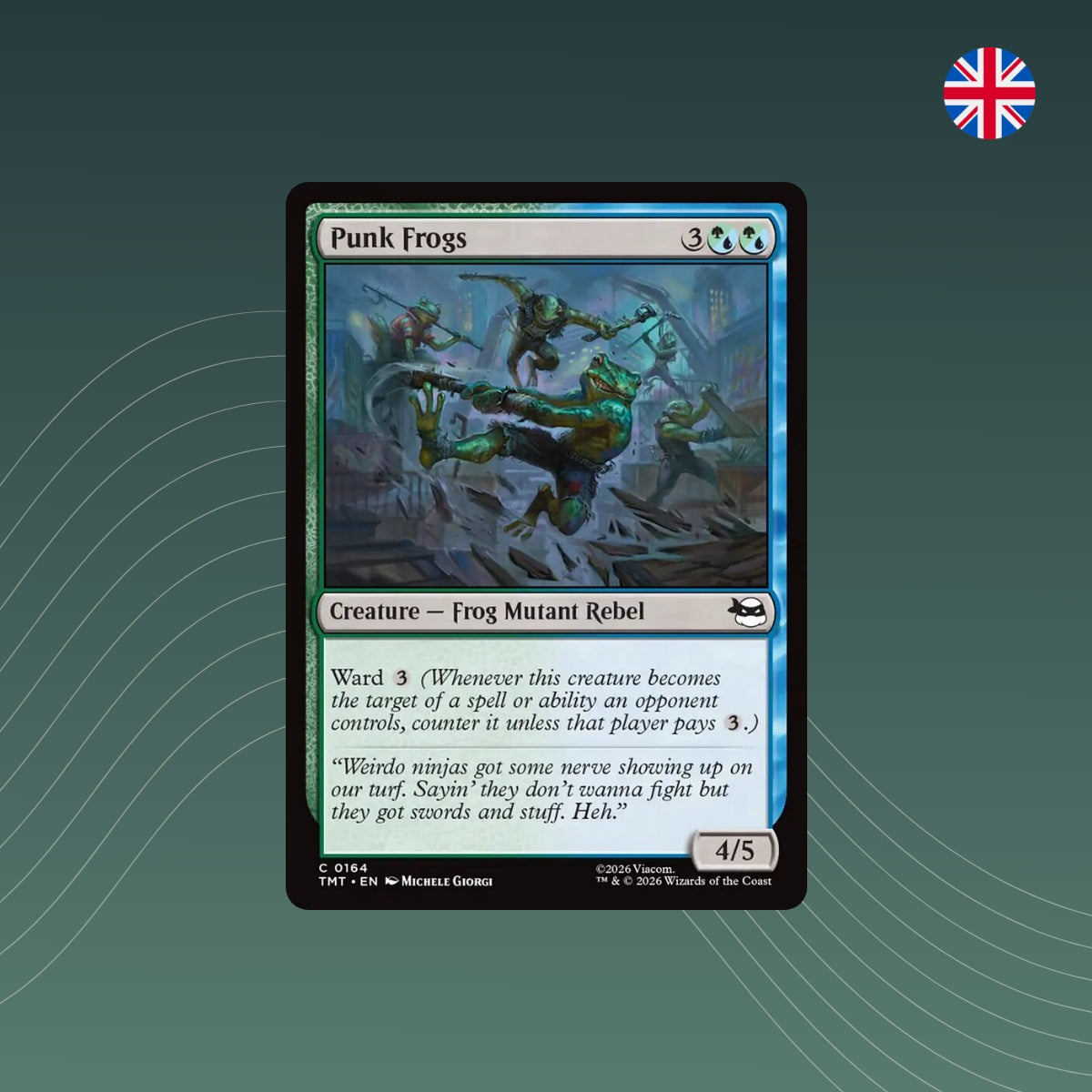 MTG - Punk Frogs - #0164 - Teenage Mutant Ninja Turtles - Englisch