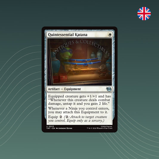 MTG - Quintessential Katana - #0023 - Teenage Mutant Ninja Turtles - Englisch