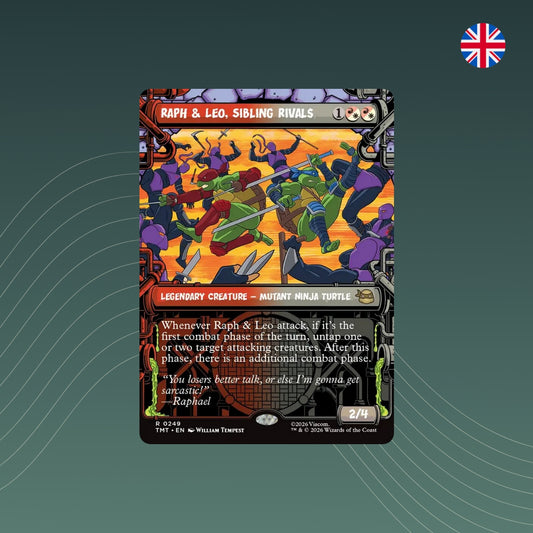 MTG - Raph & Leo, Sibling Rivals - #0249 - Teenage Mutant Ninja Turtles - Showcase - Englisch