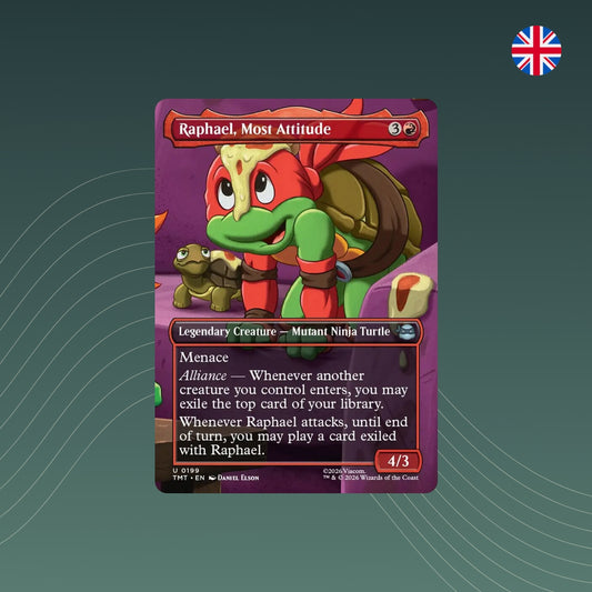 MTG - Raphael, Most Attitude - #0199 - Teenage Mutant Ninja Turtles - Showcase - Englisch
