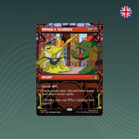 MTG - Raphael's Technique - #0237 - Teenage Mutant Ninja Turtles - Showcase - Englisch