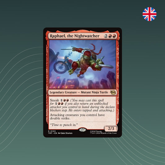 MTG - Raphael, the Nightwatcher - #0103 - Teenage Mutant Ninja Turtles - Englisch
