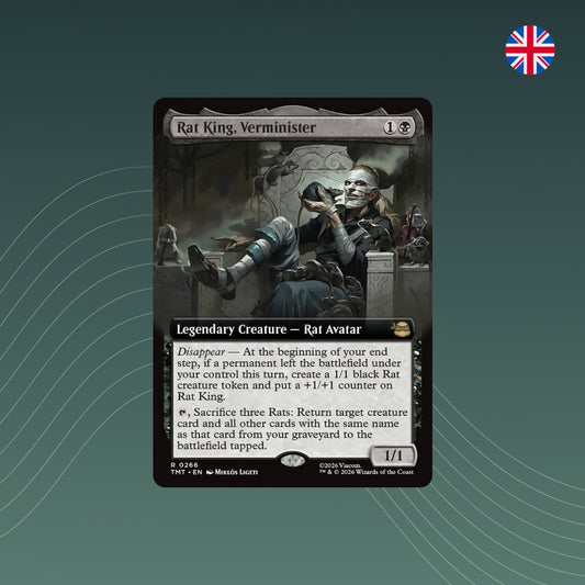 MTG - Rat King, Verminister - #0266 - Teenage Mutant Ninja Turtles: Extras - Extended Art - Englisch