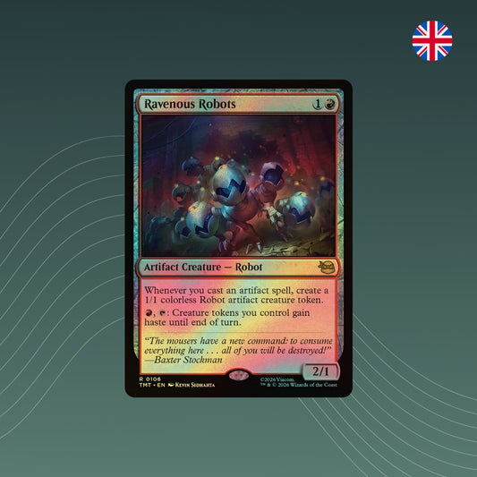 MTG - Ravenous Robots - #0106 - Teenage Mutant Ninja Turtles - Foil - Englisch