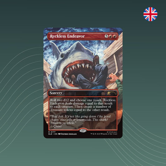 MTG - Reckless Endeavor - Secret Lair x Jaws: Terror of Amity Island - Englisch