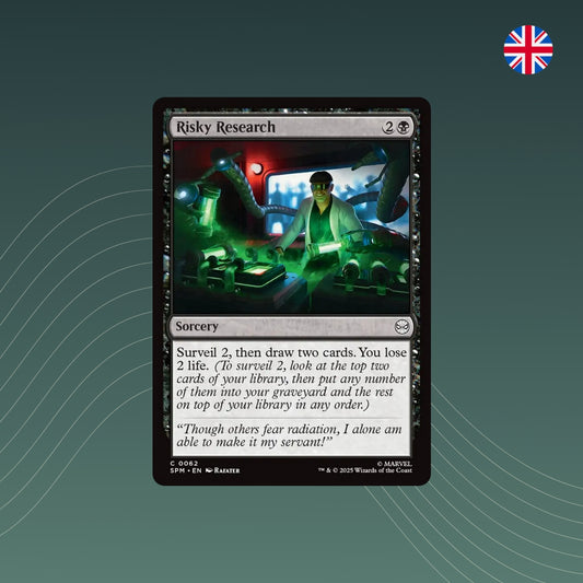 MTG - Risky Research - #0062 - Marvel's Spider-Man - Englisch