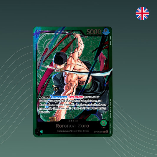 Roronoa Zoro (OP12-020) - Learn Together Deck Set 01 - Leader - One Piece TCG - Englisch