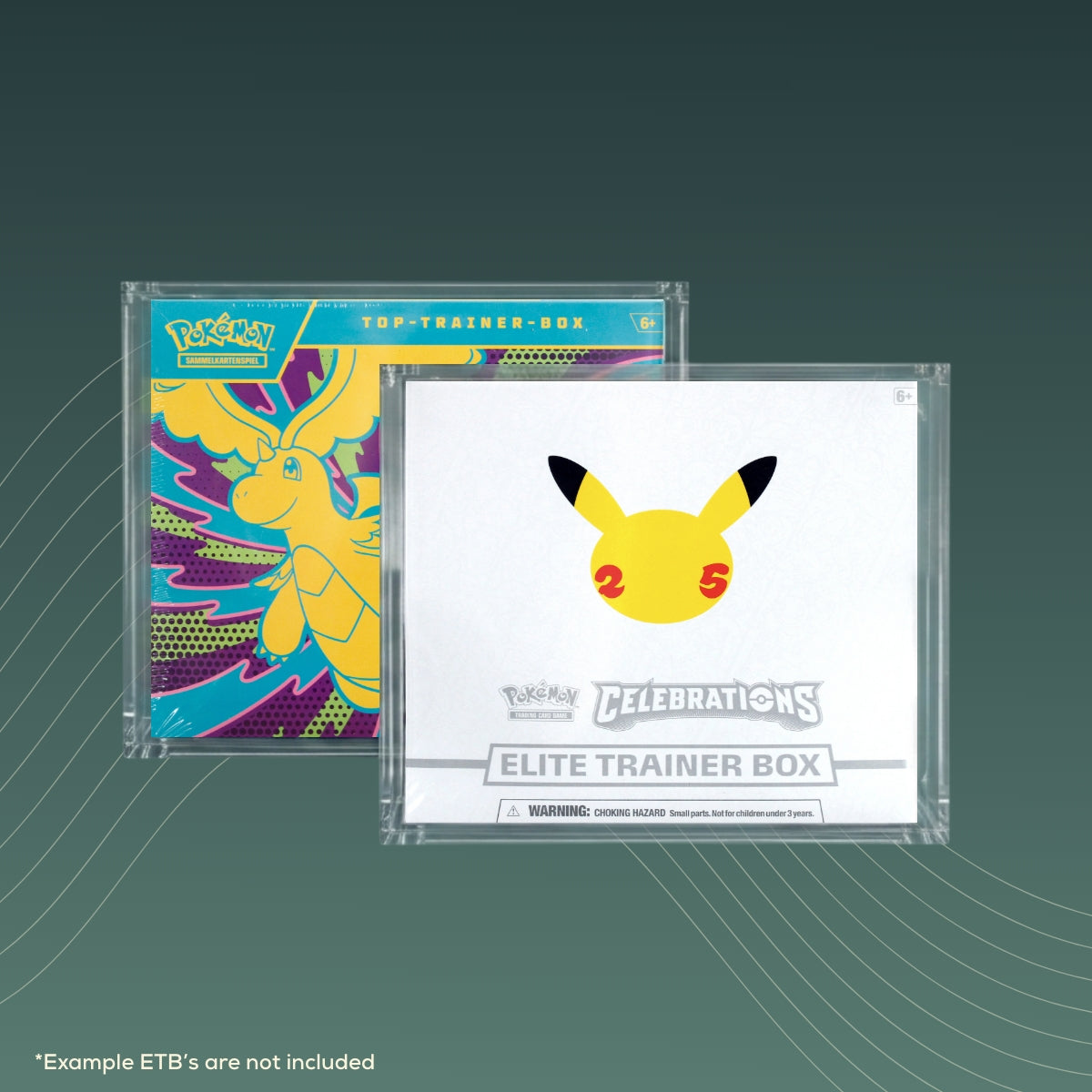 SPECTRAL GEAR - Premium Magnetic Acryl Case - Protection für Pokémon ETB