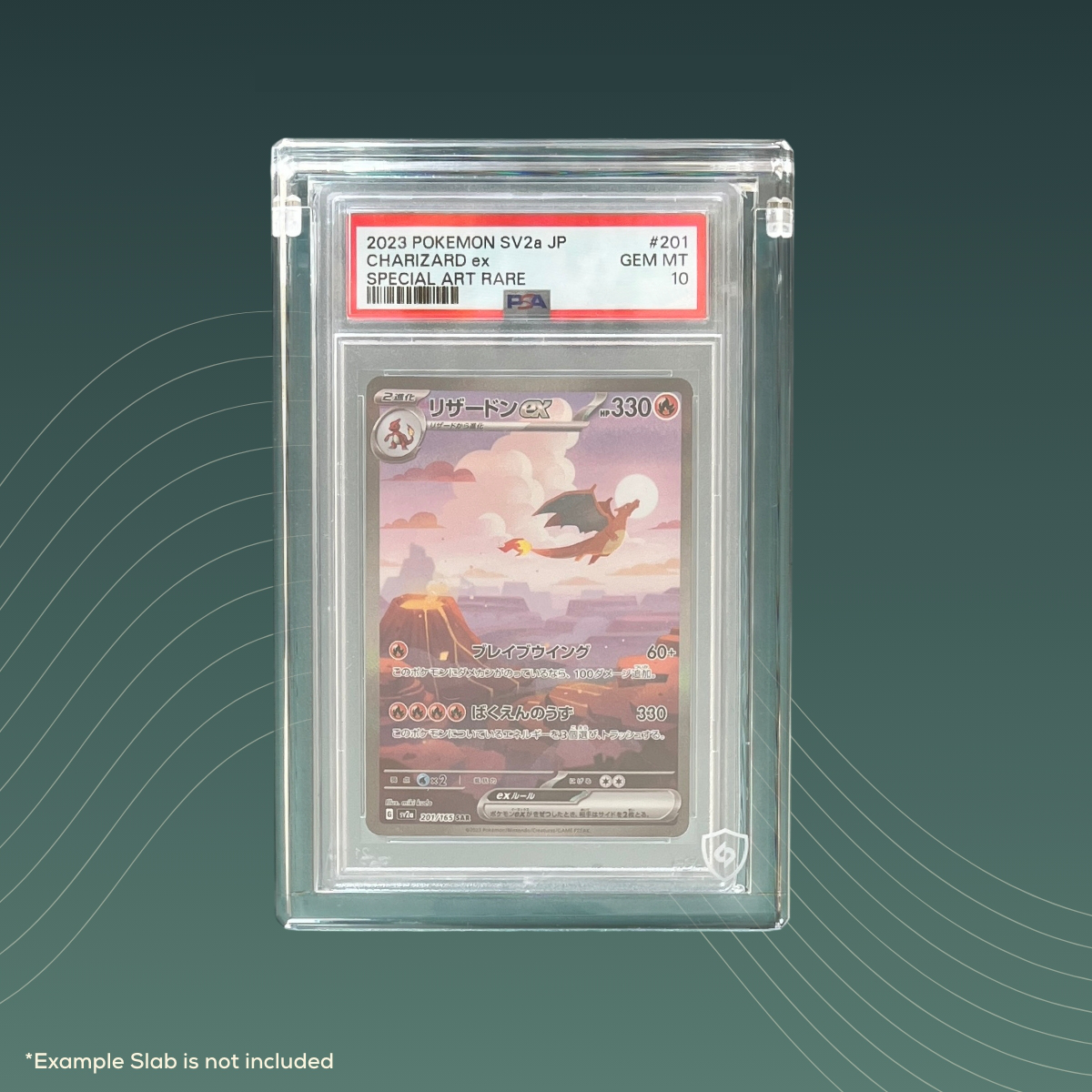 SPECTRAL GEAR - Premium Magnetic Acryl Case für PSA Slabs - 1 Stück