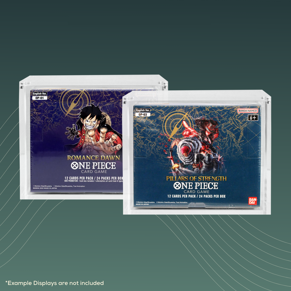 SPECTRAL GEAR - Magnetic Acryl Case für One Piece Display OP-01 Reprint & OP-03