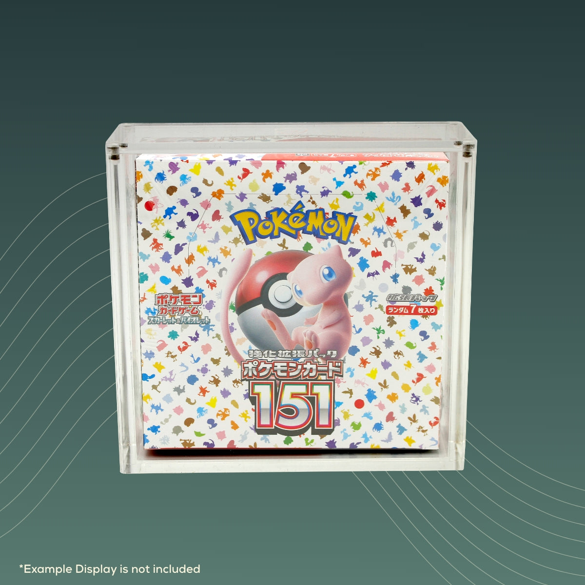 SPECTRAL GEAR - Magnetic Acryl Case Protection für Pokémon JP Standard Display