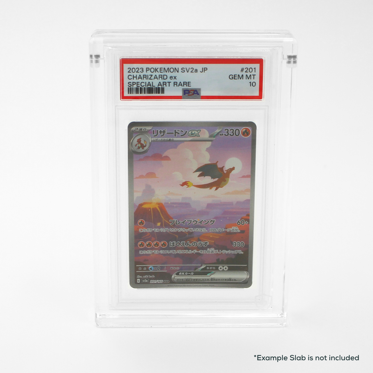 SPECTRAL GEAR - Premium Magnetic Acryl Case für PSA Slabs - example 5