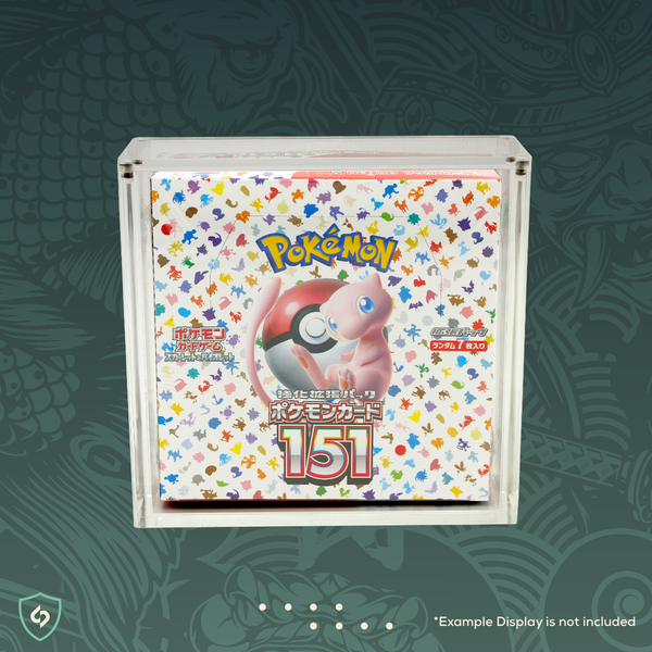 SPECTRAL GEAR - Pokémon JP Standard Display Premium Magnetic Acrylic Case - Protection for Pokémon JP Standard Display