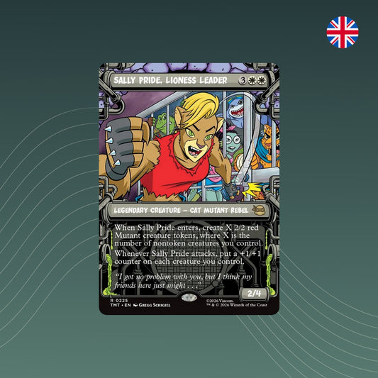 MTG - Sally Pride, Lioness Leader - #0225 - Teenage Mutant Ninja Turtles - Showcase - Englisch