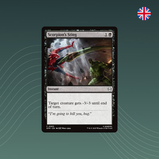 MTG - Scorpion's Sting - #0065 - Marvel's Spider-Man - Englisch