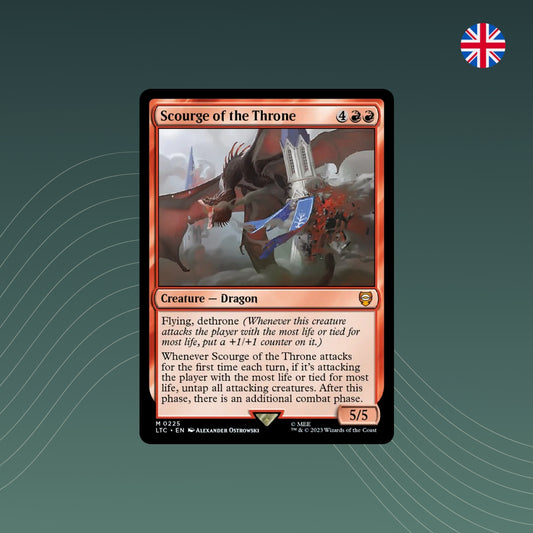 Scourge of the Throne - #0225 - Commander: The Lord of the Rings: Tales of Middle-eart - MTG - Englisch