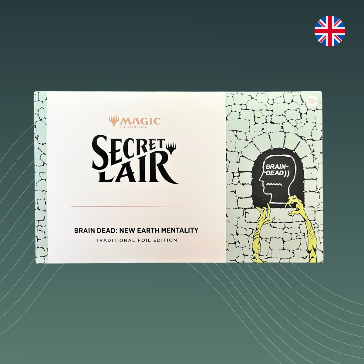 Magic: The Gathering Secret Lair Drop Series: Chaos Vault: Secret Lair x Brain Dead: New Earth Mentality - Traditional Foil Edition