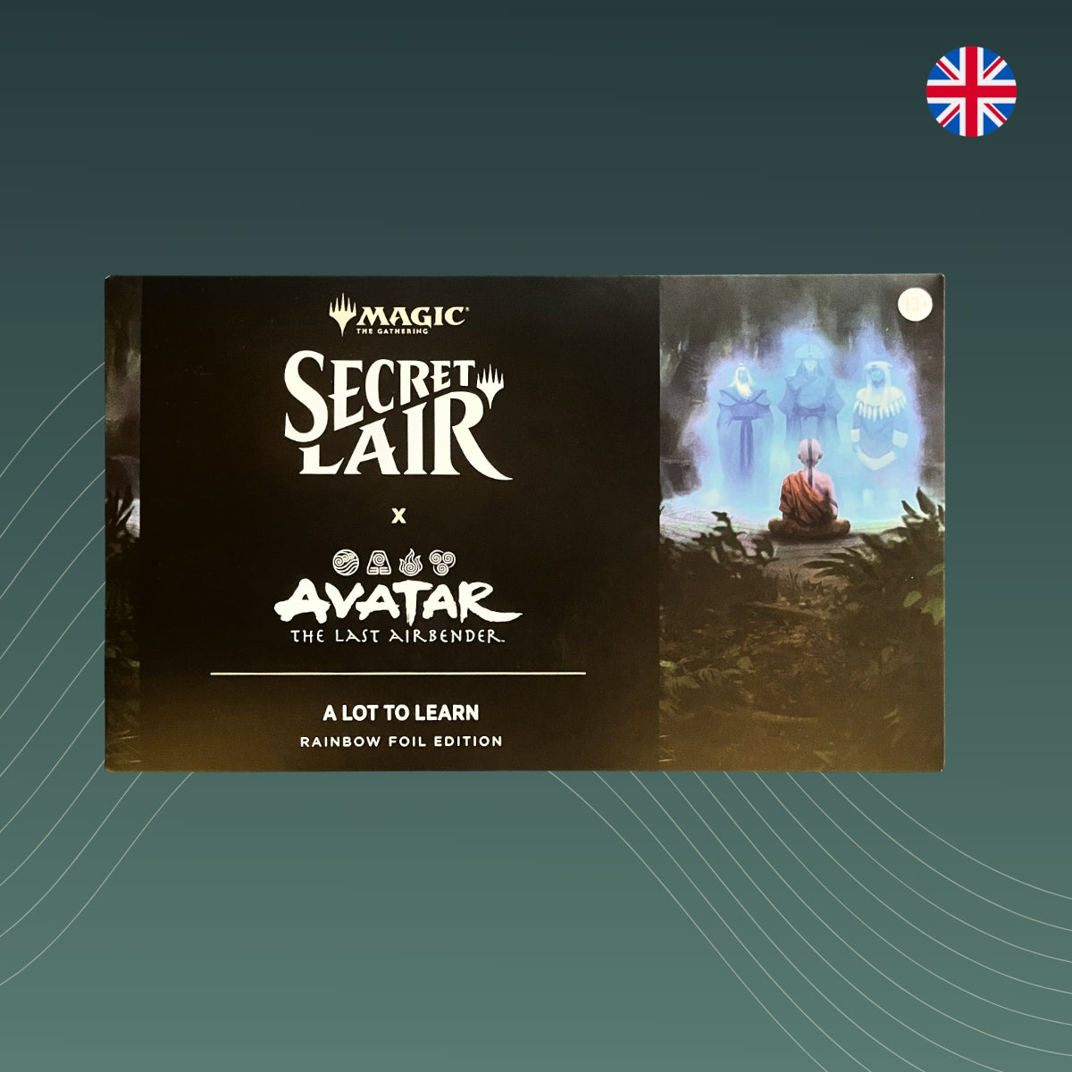 Magic: The Gathering Secret Lair Drop Series: Secret Lair x Avatar The Last Airbender: A Lot to Learn - Rainbow Foil Edition
