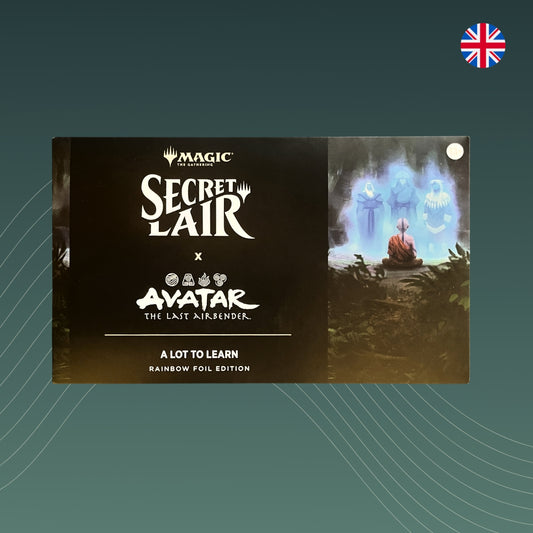 Magic: The Gathering Secret Lair Drop Series: Secret Lair x Avatar The Last Airbender: A Lot to Learn - Rainbow Foil Edition