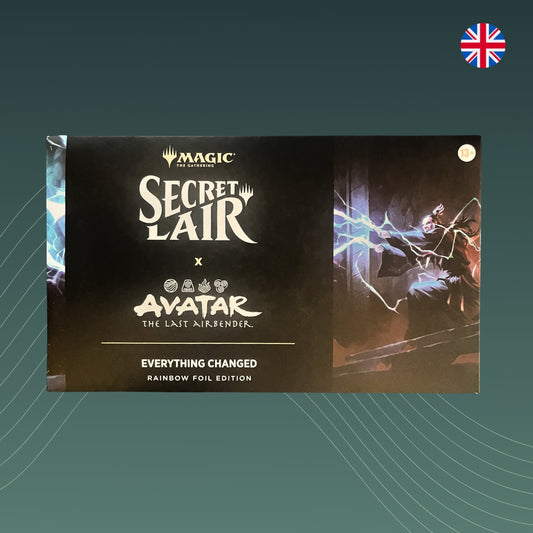 Magic: The Gathering Secret Lair Drop Series: Secret Lair x Avatar The Last Airbender: Everything Changed - Rainbow Foil Edition