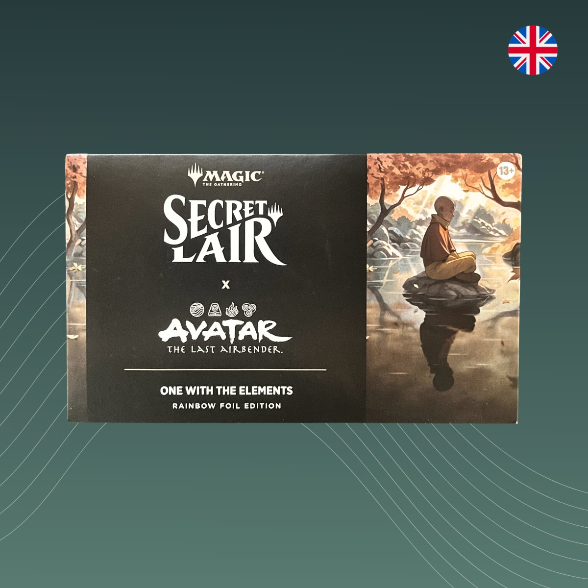 Magic: The Gathering Secret Lair Drop Series: Secret Lair x Avatar The Last Airbender: One with the Elements - Rainbow Foil Edition