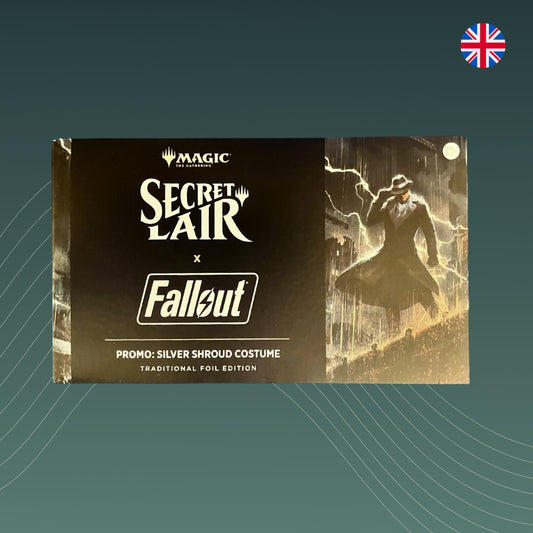 Magic: The Gathering Secret Lair Drop Series: Secret Lair X Fallout: Promo: Silver Shroud Costume - Foil Edition - sealed card