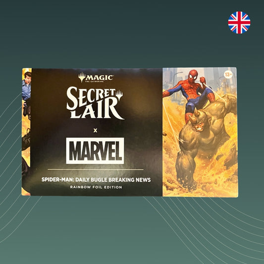 Secret Lair Drop Series Secret Lair x Marvel’s Spider-man Daily Bugle Breaking News_FOIL_mtg_secretlair_sealed_EN