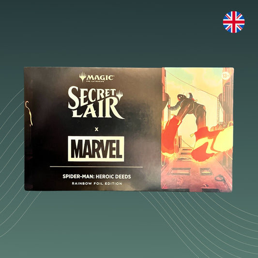 Secret Lair Drop Series Secret Lair x Marvel’s Spider-man Heroic Deeds_FOIL_mtg_secretlair_sealed_EN