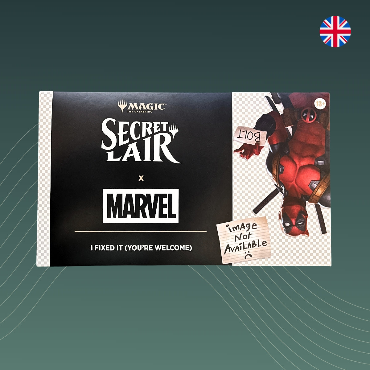 Magic: The Gathering Secret Lair Drop Series: Secret Lair x Marvel’s Deadpool: I Fixed It (You’re Welcome) - Non-Foil Edition