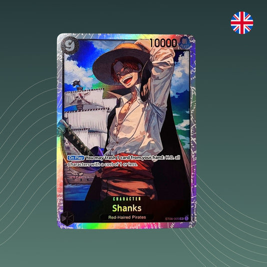 Shanks (ST08-005) - SR - Super Rare - Starter Deck: Monkey.D.Luffy - One Piece TCG - Englisch