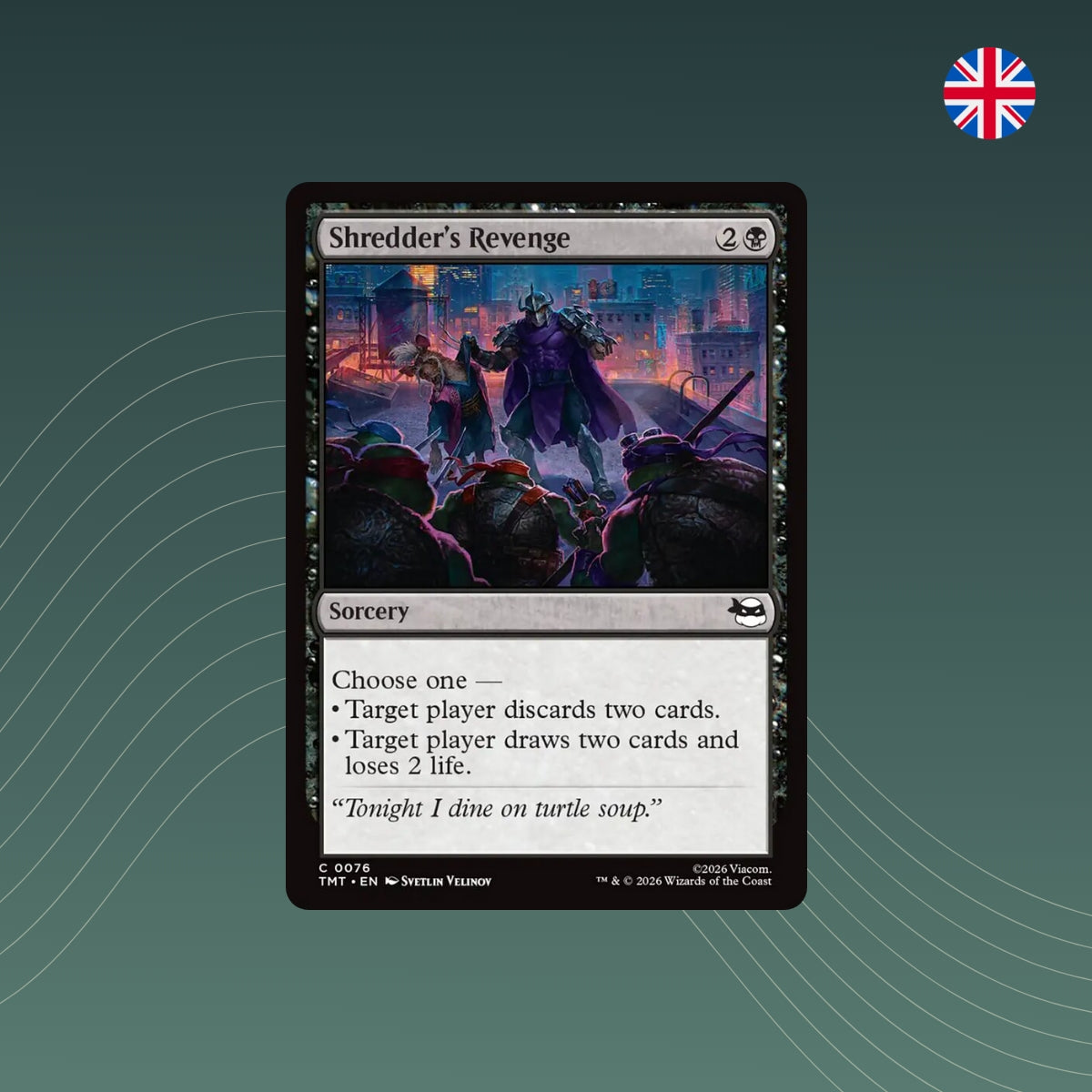 MTG - Shredder's Revenge - #0076 - Teenage Mutant Ninja Turtles - Englisch