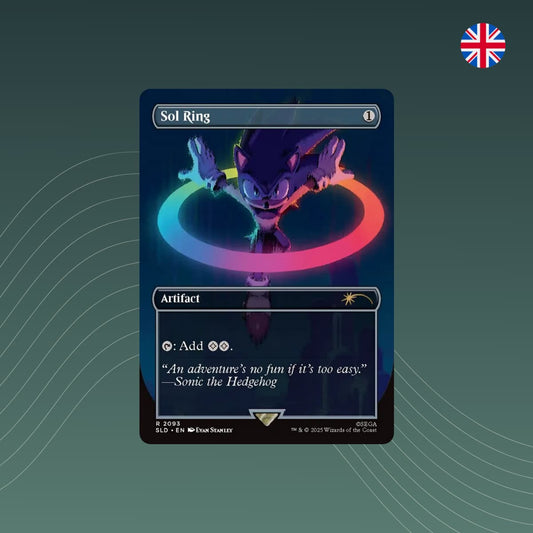 MTG - Sol Ring - Secret Lair x Sonic - English