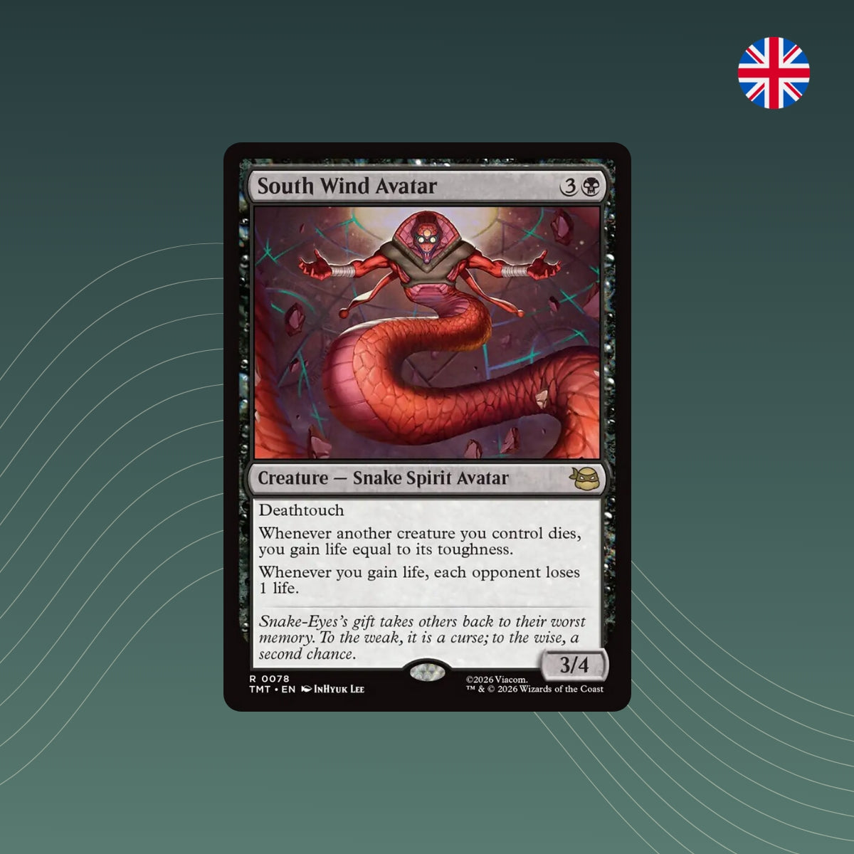 MTG - South Wind Avatar - #0078 - Teenage Mutant Ninja Turtles - Englisch