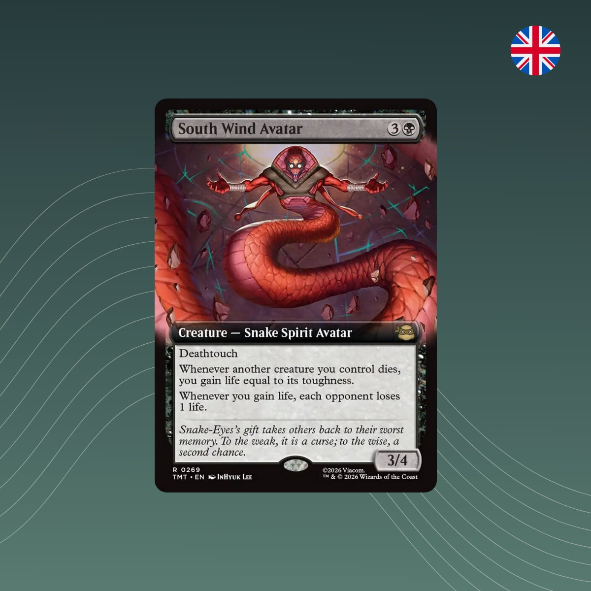MTG - South Wind Avatar - #0269 - Teenage Mutant Ninja Turtles: Extras - Extended Art - Englisch