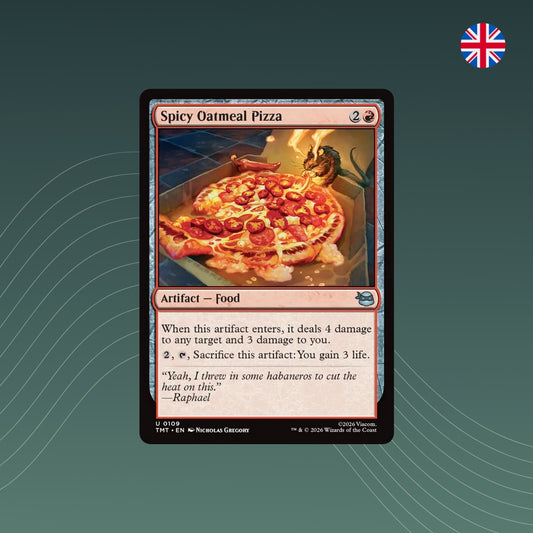 MTG - Spicy Oatmeal Pizza - #0109 - Teenage Mutant Ninja Turtles - Englisch