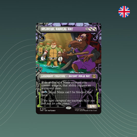 MTG - Splinter, Radical Rat - #0251 - Teenage Mutant Ninja Turtles: Extras - Showcase - Englisch
