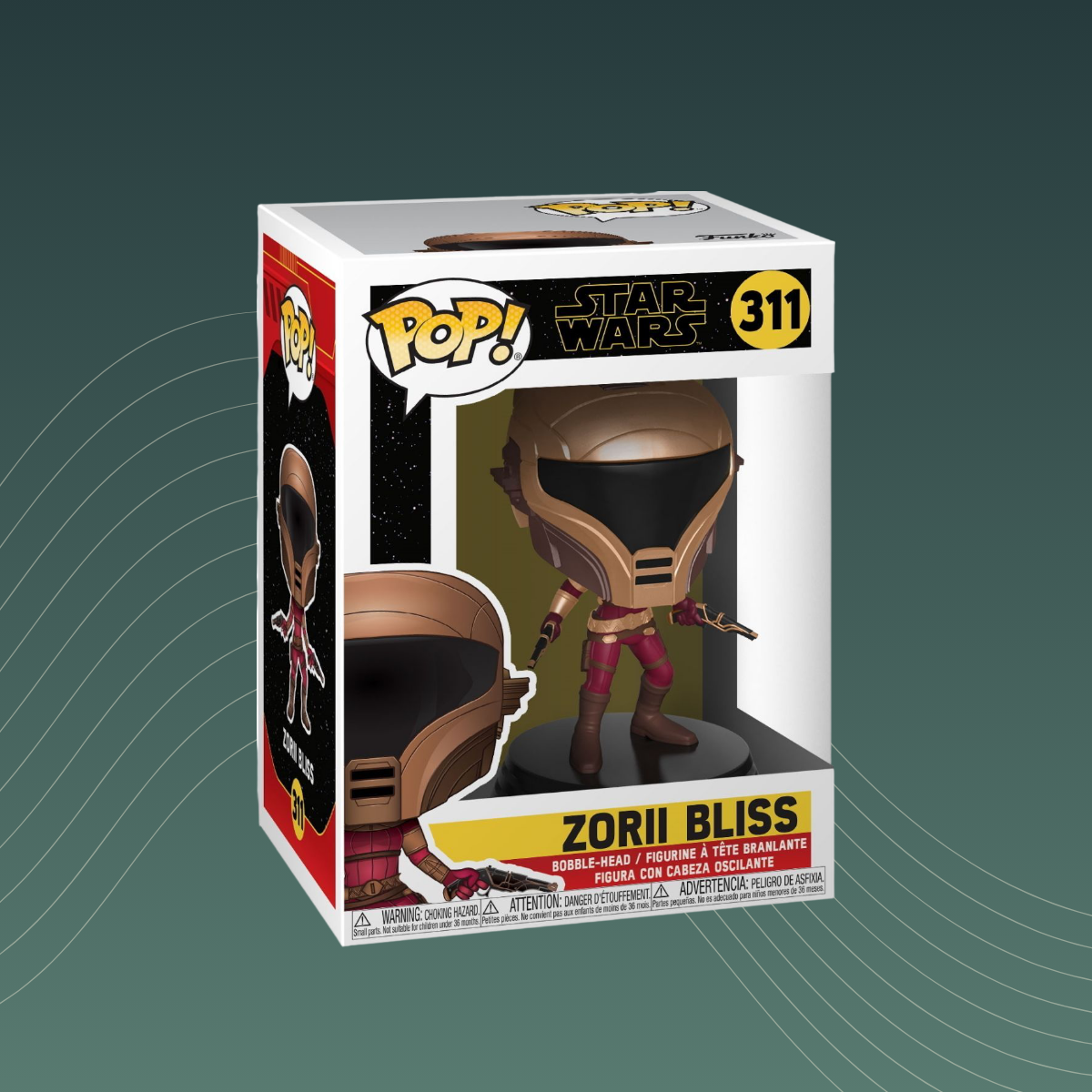 Star Wars - Zorii Bliss - 311 - Funko Pop! - Vinyl Figur