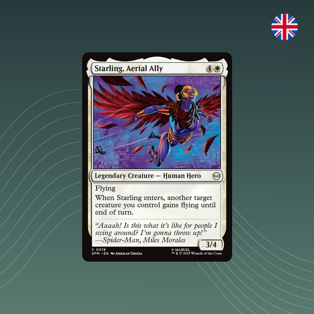 MTG - Starling, Aerial Ally - #0018 - Marvel's Spider-Man - Englisch