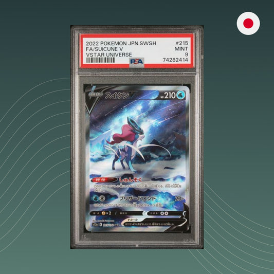 Suicune V_Vstar Universe_PSA9_Pokemon_front_JP