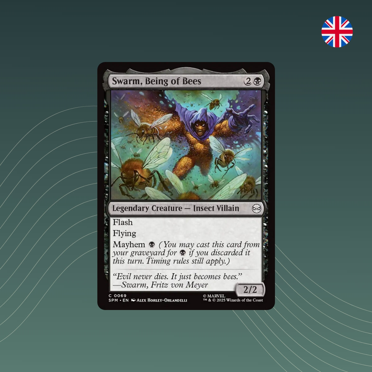 MTG - Swarm, Being of Bees - #0069 - Marvel's Spider-Man - Englisch