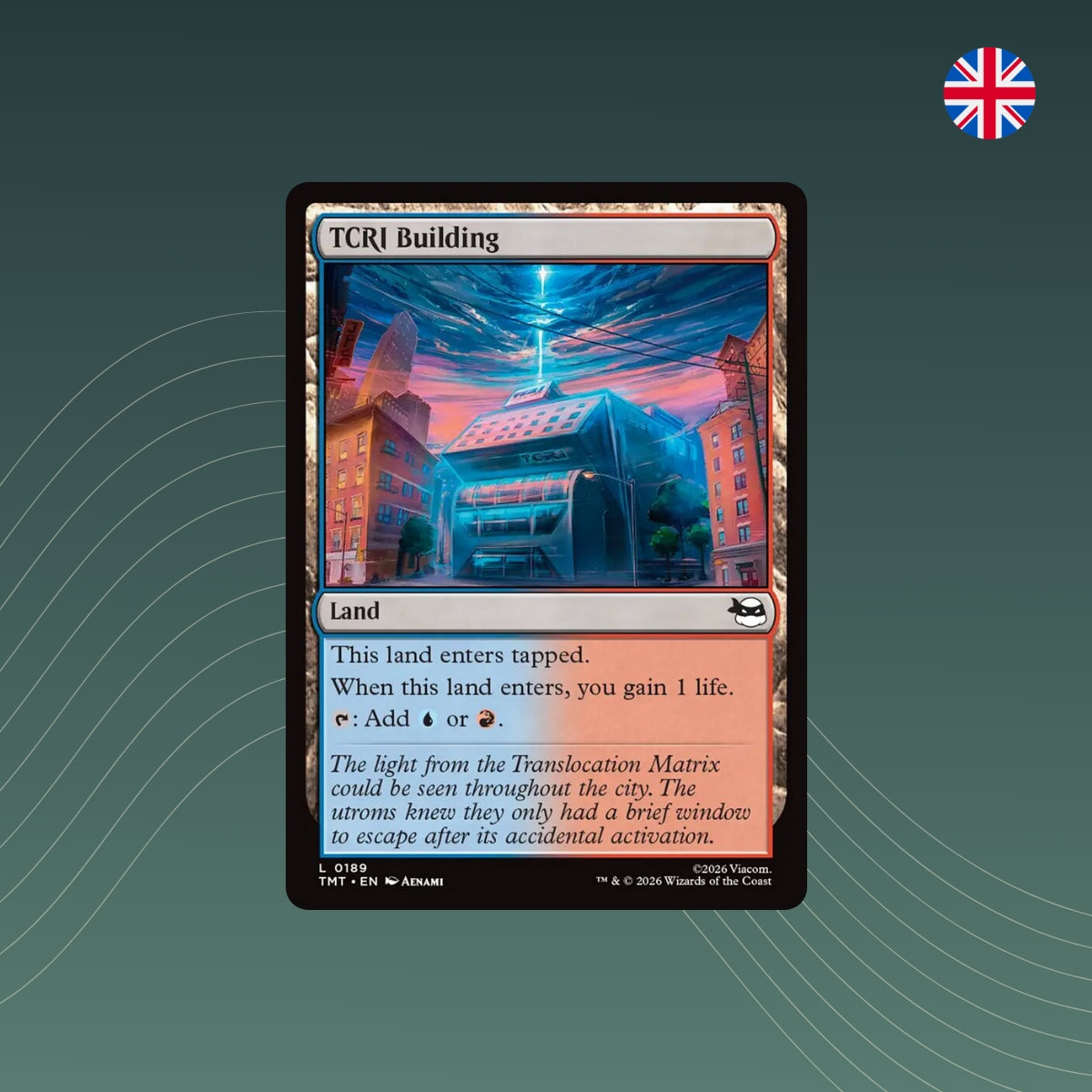 MTG - TCRI Building - #0189 - Teenage Mutant Ninja Turtles - Englisch