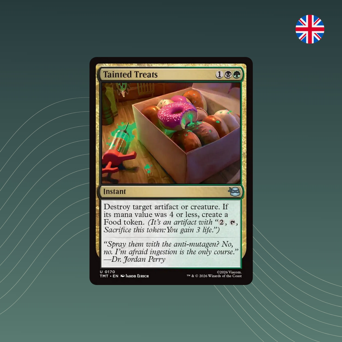 MTG - Tainted Treats - #0170 - Teenage Mutant Ninja Turtles - Englisch