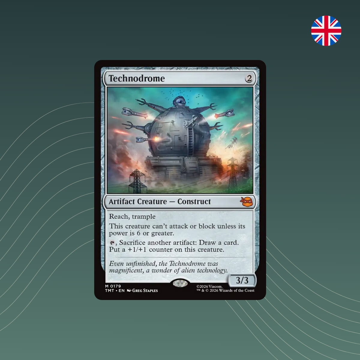 MTG - Technodrome - #0179 - Teenage Mutant Ninja Turtles - Englisch