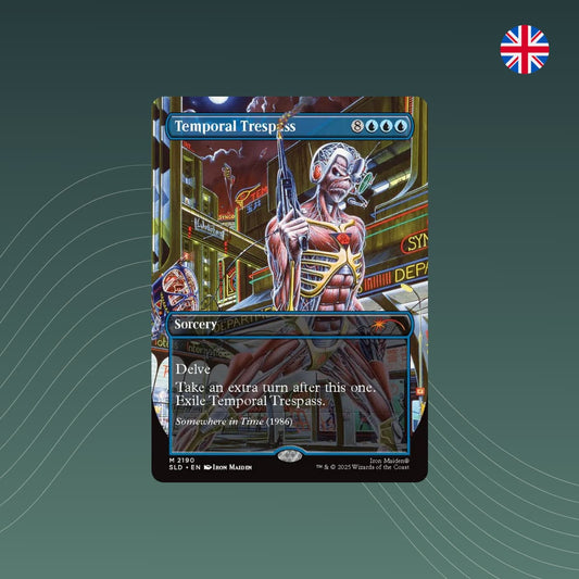 MTG - Temporal Trespass - Secret Lair x Iron Maiden Album Art - Showcase - Englisch